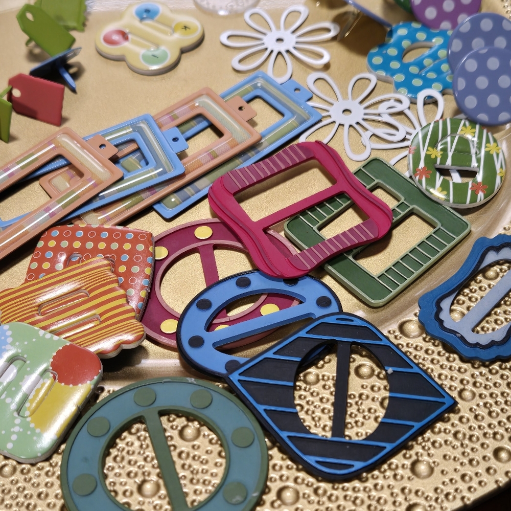 Colorful Scrapbooking Embellishments - Picture 13 of 16
